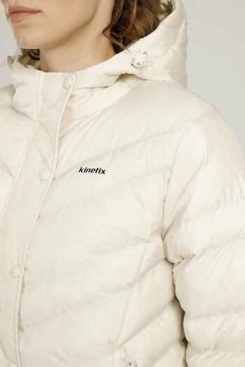 Kinetix W-sn30 Zıggy Coat 2pr Bej Kadın Kısa Kaban
