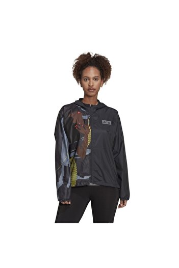 adidas Hm2625-k Tm Fast Jacket - Women's Anthracite Jacket