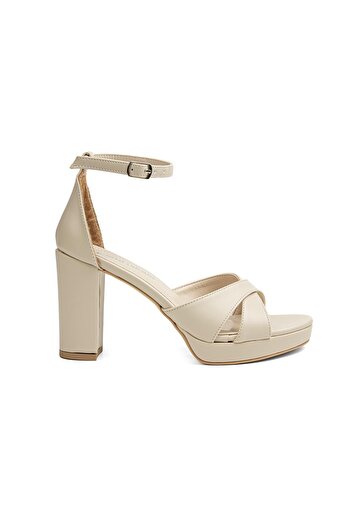 Pierre Cardin ®| Pc-50166 - 3822 Beige - Women's High Heel Shoe