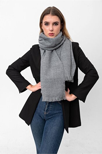 Saria Moda Soft Textured Thick Shoulder Shawl