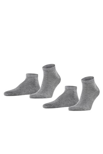FALKE Herren Socken, 2er Pack - Happy, Sneakersocken, Baumwolle