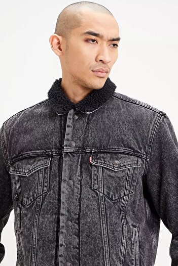 Levi's Βαμβακερό τζιν παλτό Ανδρικό τζιν μπουφάν 16365