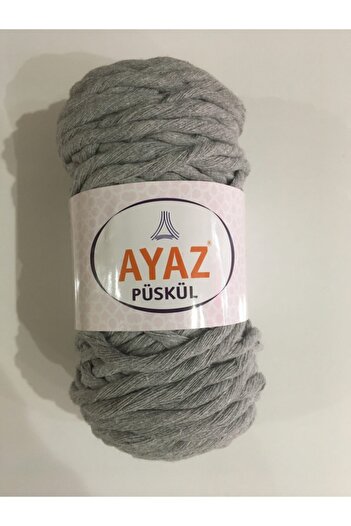 Ayaz Φούντα Macrame Twine 1195 Γκρι
