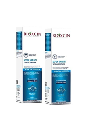 Bioxcin Aqua Thermal 300 Ml + 2 Pack Anti-Dandruff Shampoo
