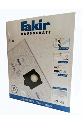 Fakir Original Type O Carpet Washing Vacuum Cleaner and Dust Bag