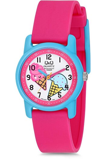 Q&Q Girl's Pink Wristwatch
