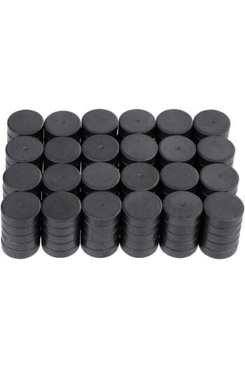 Dünya Magnet 150 adet Yuvarlak Mıknatıs Çok Amaçlı Süsleme Mıknatısı 15x3