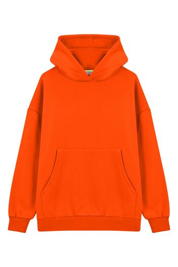 La Sarta Joda Orange Hooded Oversize Unisex Tracksuit Set