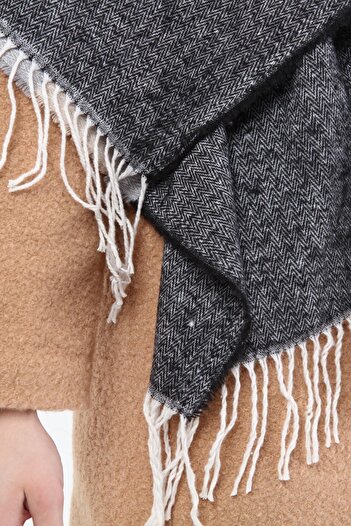 PHIL HILL Soft Textured Patterned Shawl Scarf