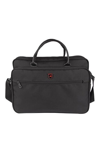 Alone Geantă unisex pentru laptop, cu caracteristici din țesătură impermeabilă, servietă neagră 2133