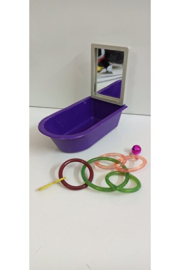 Yavuz Bathroom with Bird Swing and Mirror