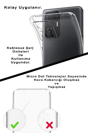 PrintiFy Xiaomi Poco X3 Pro Kamera Korumalı Kapak Atatürk Tasarımlı Şeffaf Kılıf