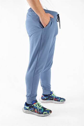 MocGrande Μεγάλο μέγεθος Basic Sweatpants Full Lycra 11516 Μπλε