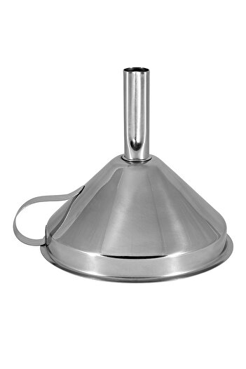 Binbirreyon Steel Funnel with Strainer Stainless Steel Funnel 10cm Ra285