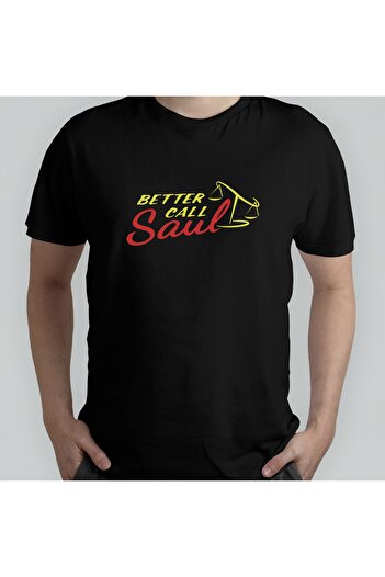 Pixxa Μοντέλο μπλουζάκι Better Call Saul 100% Cotton Crew Neck - 1