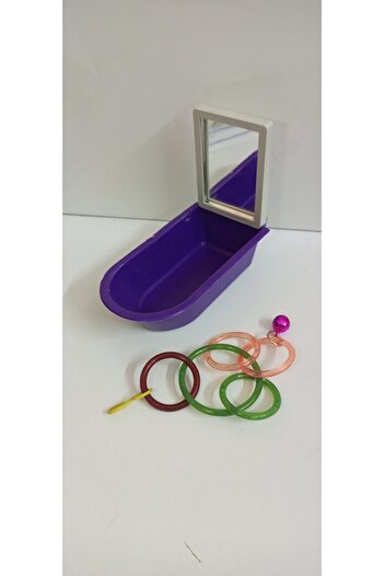 Yavuz Bathroom with Bird Swing and Mirror