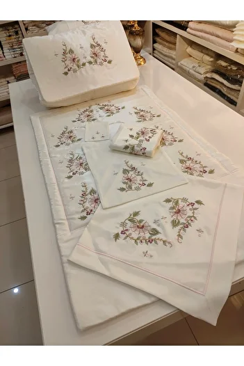incisecrethome Our Turkish Embroidered Engagement Bundle Set is Composed of 6 Pieces