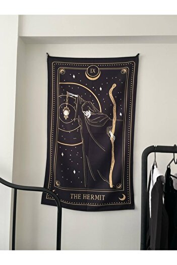 Planet Butik The Hermit Wall Cloth - Wall Tapestry I 70 X 100 Cm