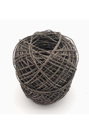 angel çanta aksesuar Anthracite Color 100 Gr Wrapped Paper Rope