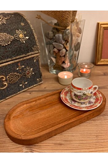 Pembelia Life Presentation Serving Plate 27x12 Cm Multi-Purpose Oil Pot Soap Dish Stand Stand