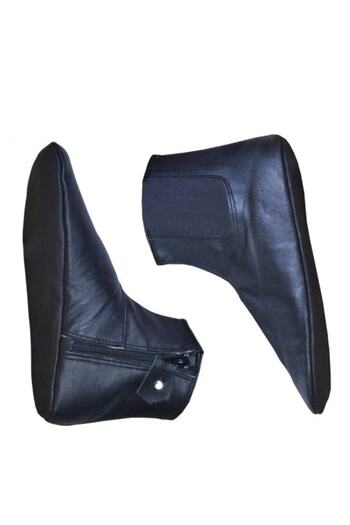 Aytaç Calfskin Elastic and Zippered Socks