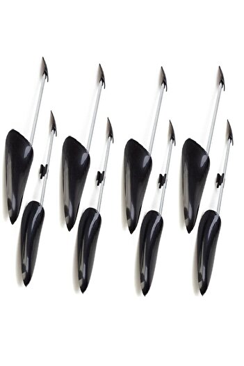 Urve Plastik Urve Spring - Spiral 4 Pieces Plastic Shoe Mold Black 39-44