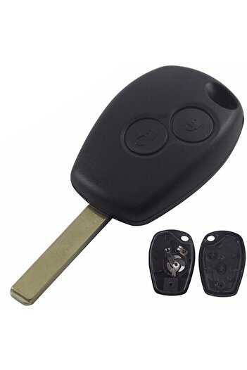 ASRKEYS Renault Dacia Kangoo Clio Trafic - 1stQuality Flat Ended Key Container