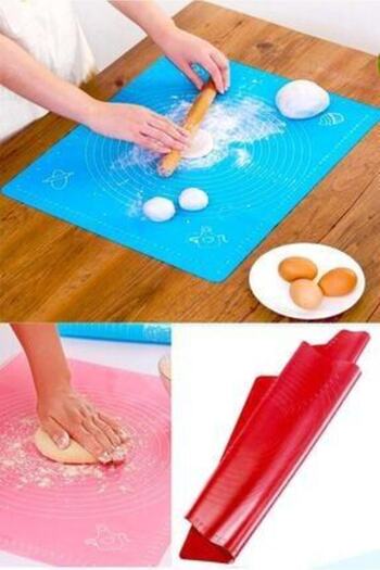 NEWSTORE HOME Silicone Scale Dough Rolling Mat 40x50 Cm