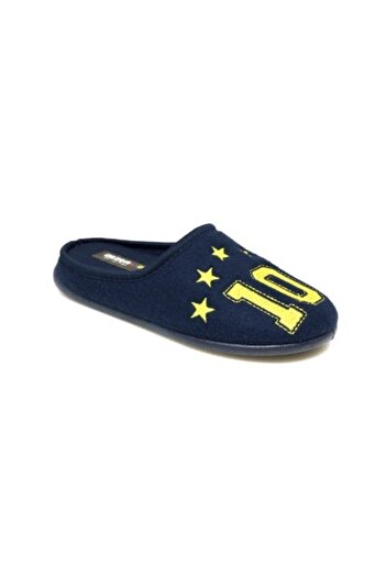 GEZER Unisex Çocuk Sarı Lacivert Terlik 12043