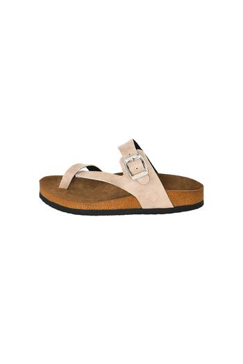 JustBow Μπεζ παντόφλες Unisex