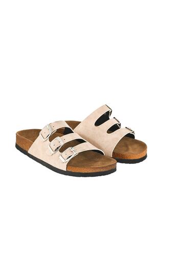 JustBow Μπεζ παντόφλες Unisex