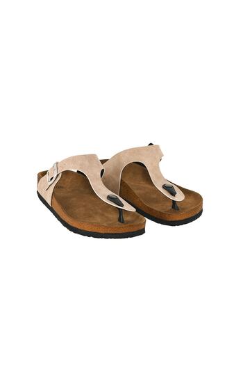 JustBow Μπεζ παντόφλες Unisex