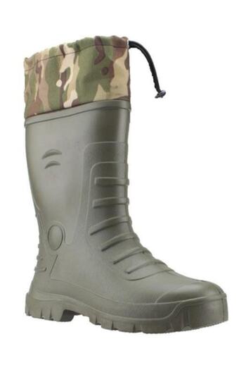 GEZER Unisex Green Rubber Hunter Boots