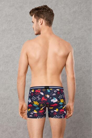 Doreanse Men's Bull Pattern Boxer 1849