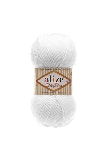 Alize Baby Best 55 (5 Pieces X 100 Gr.) Hand Knitting Yarn
