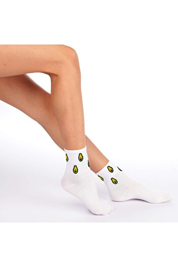 Esinti 6 Pieces Colorful Patterned Long Women's Socks - Men's Socks