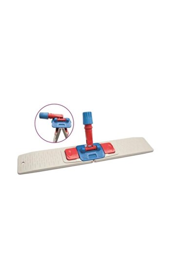 Flora Endüstriyel Nemli Mop Aparatı 50 Cm Ve Mikrofiber Nemli Mop 50 Cm Seti