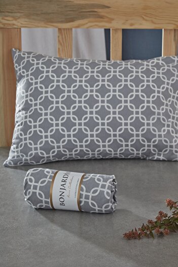 BONJARDİNHOME Single Fitted Sheet & One Pillow Case