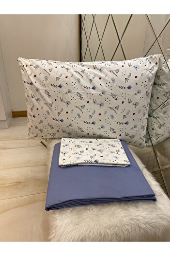 Özcan Ev Tekstil Ranforce Elastic Sheet Pillow Set 100% Cotton