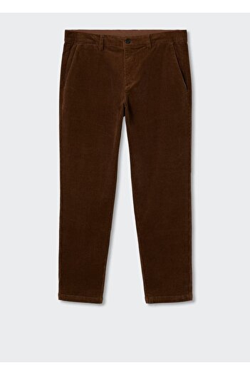MANGO Man Κοτλέ Cropped Tapered Jean