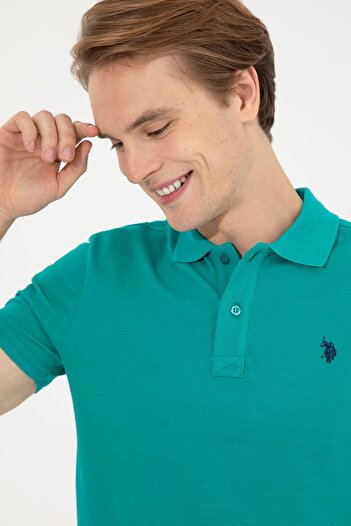 U.S. Polo Assn. Πράσινο ανδρικό T-Shirt