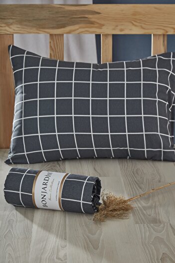 BONJARDİNHOME Single Fitted Sheet & One Pillow Case