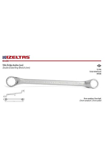 İzeltaş Star 8x9 Mm Key - (0430030809)