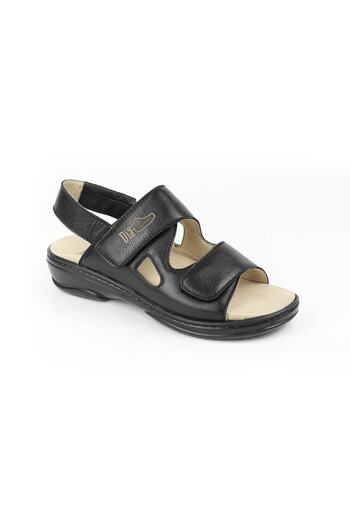 DİA COMFORT Orthopedic Women's Sandals Black