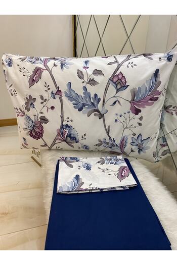 Özcan Ev Tekstil Ranforce Elastic Sheet Pillow Set 100% Cotton