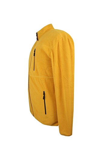 Pinepeto Men's Large Size Oversize Standard Fit Zippered Fleece Sweat Coat