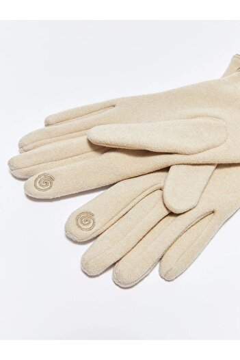 LC Waikiki Suede Look Women's Gloves