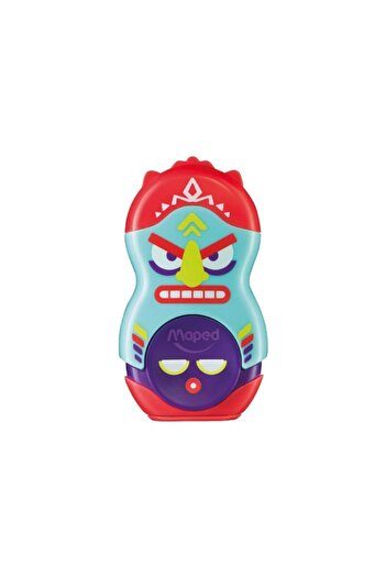 Maped Loopy Fancy Single Hole Pencil Sharpener with Eraser