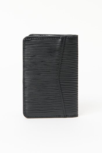 ALTINYILDIZ CLASSICS Men's Black 100% Genuine Leather Wallet