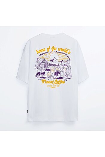 Shout Υπερμεγέθη Adventure Is Out There Oldschool Unisex T-shirt
